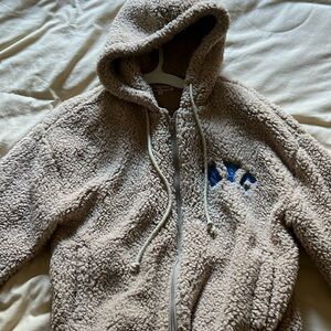 Teddy Jacket with NYC embroidery 💙🩵👡